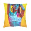 Martina Stoessel Model Cushion Cover for Sofa Soft TINI Argentine Singer And Composer Throw Pillow Case Bedroom Pillowcase