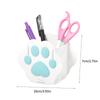 Pen Holder Stationery Holder Lovely Cat Paw-shaped Desk Pen Holder Large Capacity Home Desktop Organizer Office School Supply