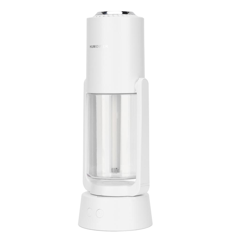 Mini Humidifier Negative Ion Silent Rotatable Portable USB Humidifier with Night Light for Bedroom