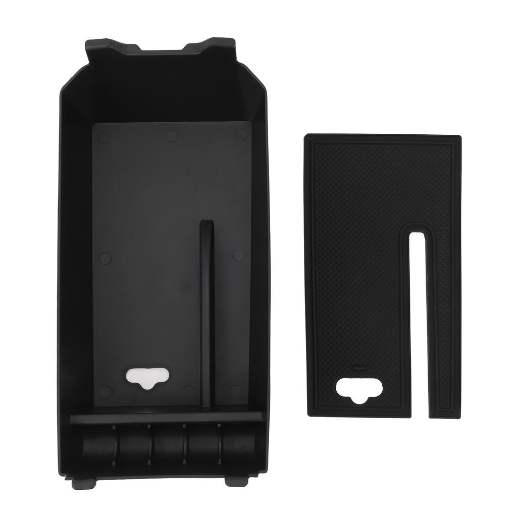 Midtkonsollorganisator Konsollarmlene Oppbevaringsboks med Sklisikre Puter Erstatning for Benz W205 C W253 GLC 2015‑2020