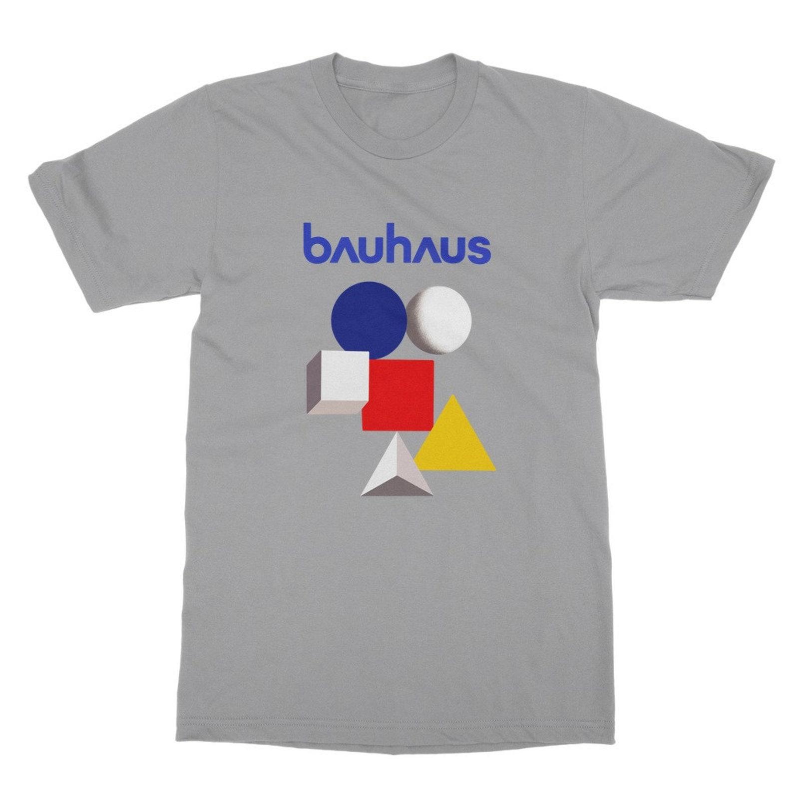 Bauhaus Geometric T-Shirt – Classic Unisex Design XL