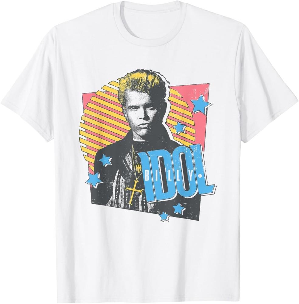 Billy Idol Retro Outline T-Shirt Unisex T-Shirt S