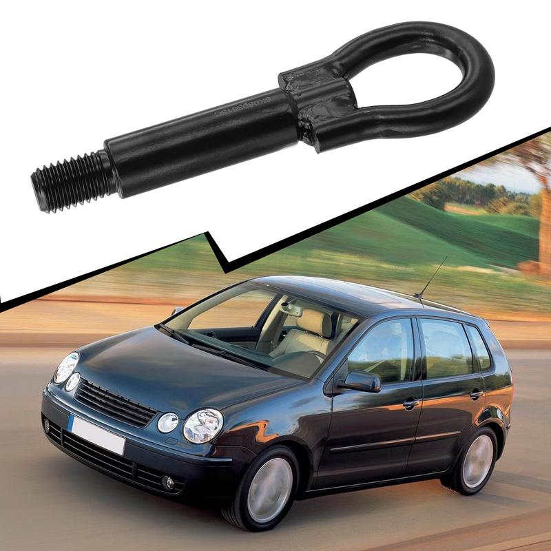Vehicle Towing Tow Hook tallation Tow Eye Hook Black Black Tow Eye Hook Non-deformation Hook For Skoda Citigo