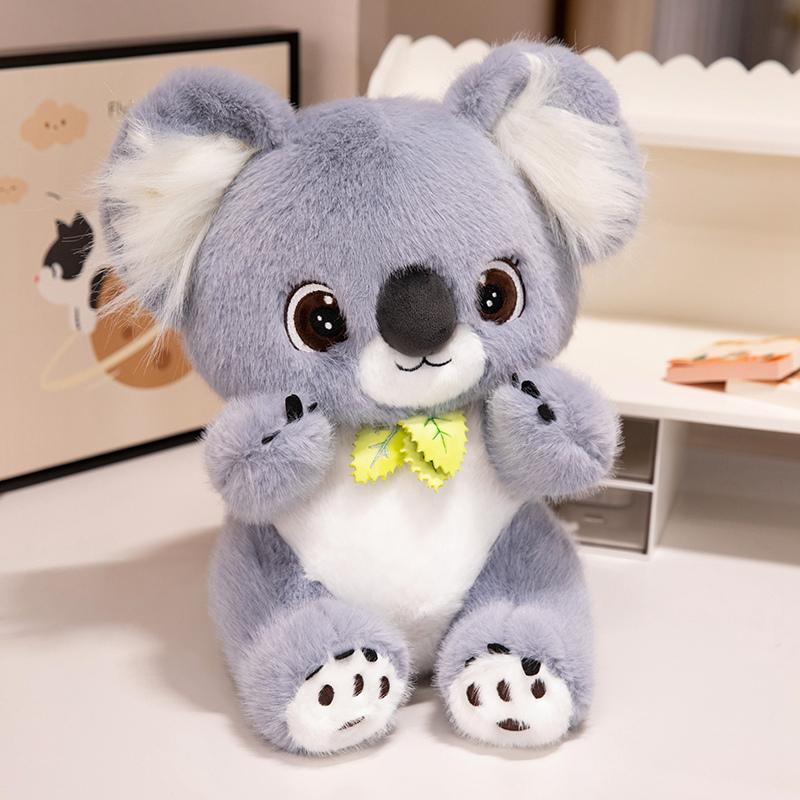 35/45cm Sitzende Cartoon Koala Waschbär Roter Panda Puppe Plüschtier Stofftier Kawaii Zootier Plüschtier Geburtstagsgeschenk