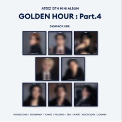 ATEEZ - 13. MINI ALBUM - GOLDEN HOUR Časť.4 (DIGIPACK Ver) - Vydanie  2026-02-06