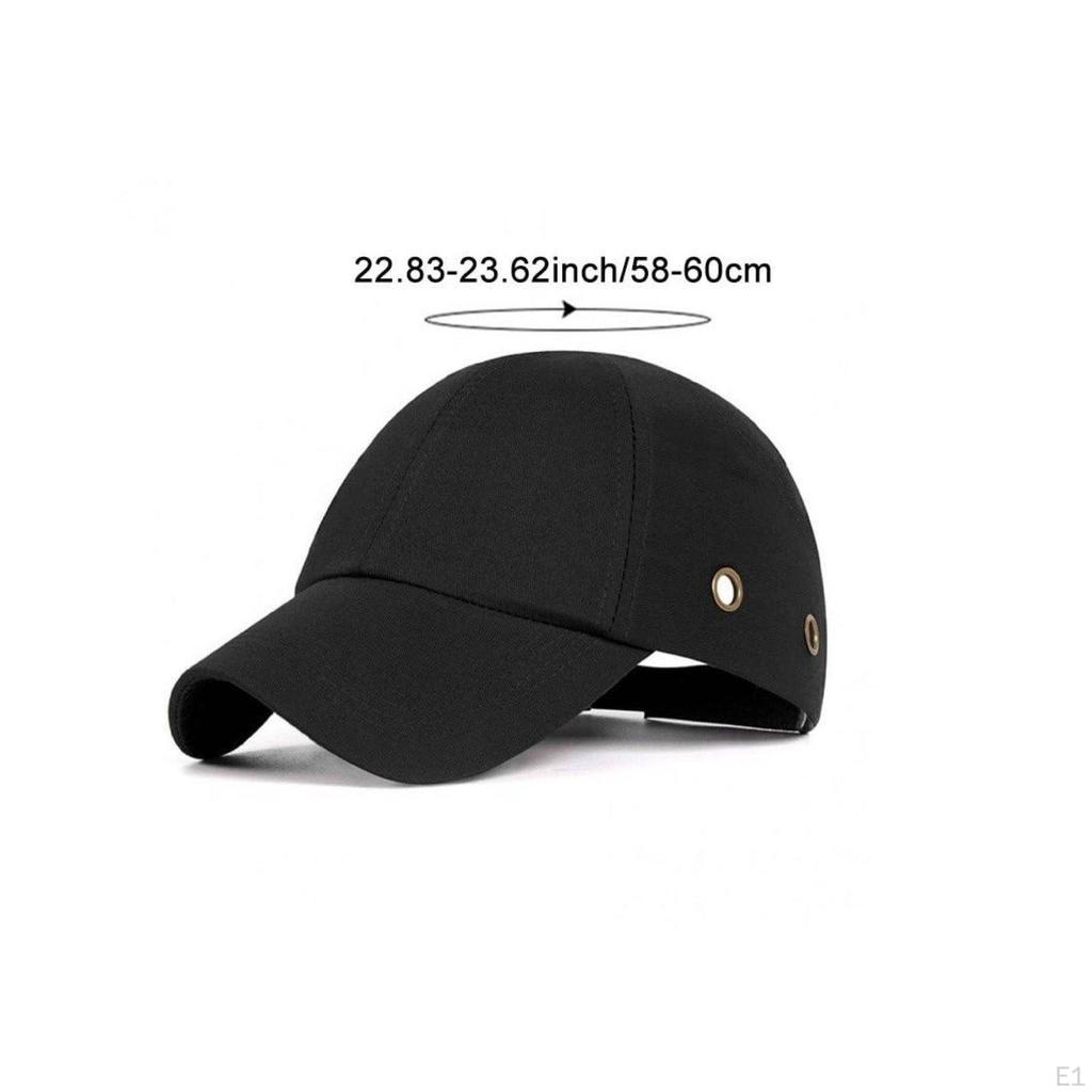 Baseball Style ShockAbsorbing Headwear Impact Resistant Cap Shock Absorbing Lightweight