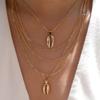 Bohemia Gold Multiple Styles Necklace For Women Trendy Multi-Layer Crystal Pendant Necklaces Set Jewelry Gifts