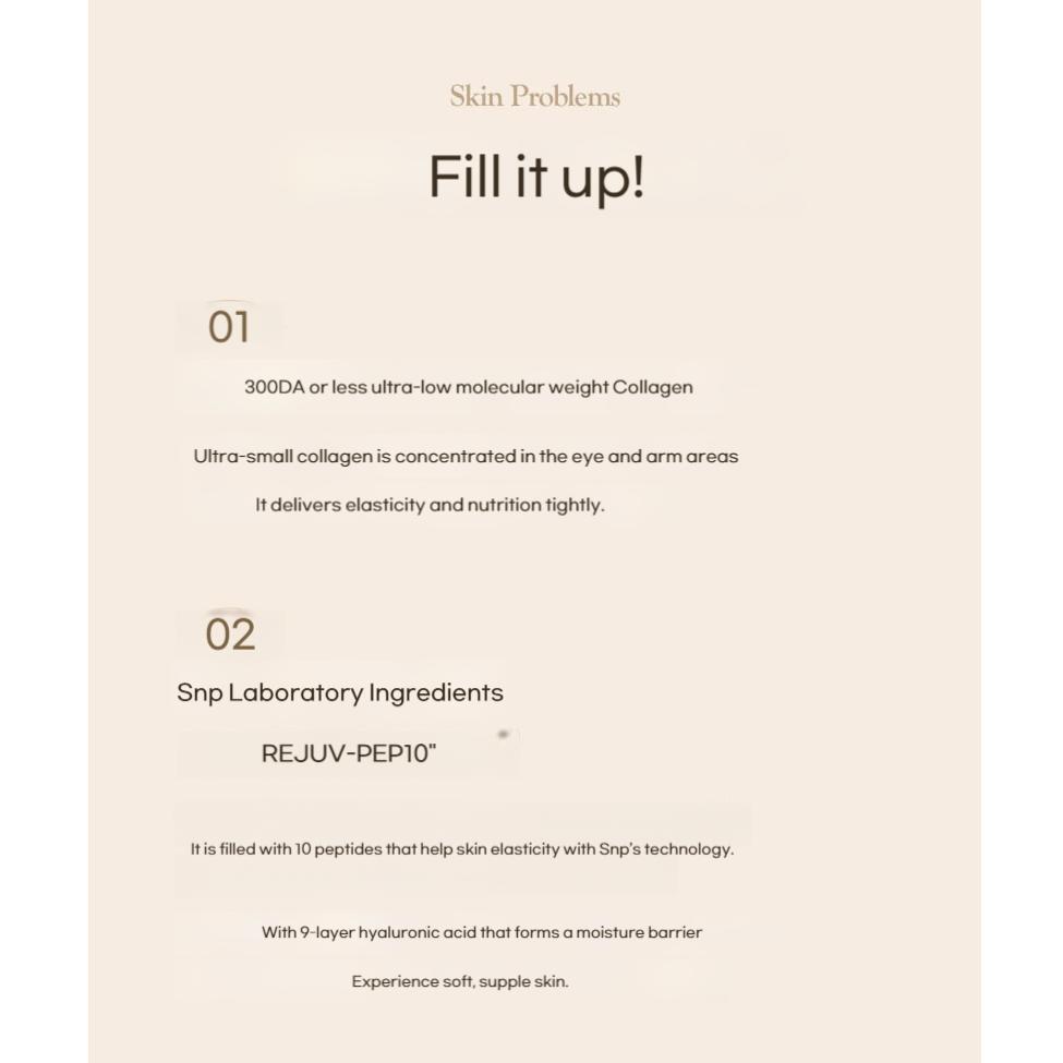 SNP Gold Collagen Dual Augenpads 60 Stück