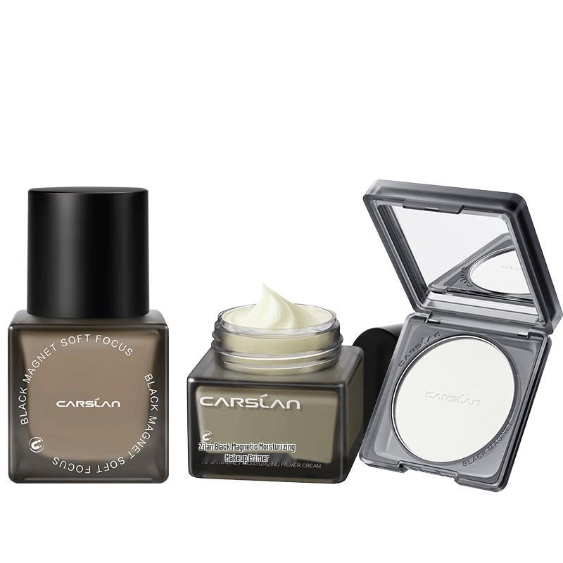 Carslan Black Magnetic Setting Makeup Gift Box P02 Natural Fair