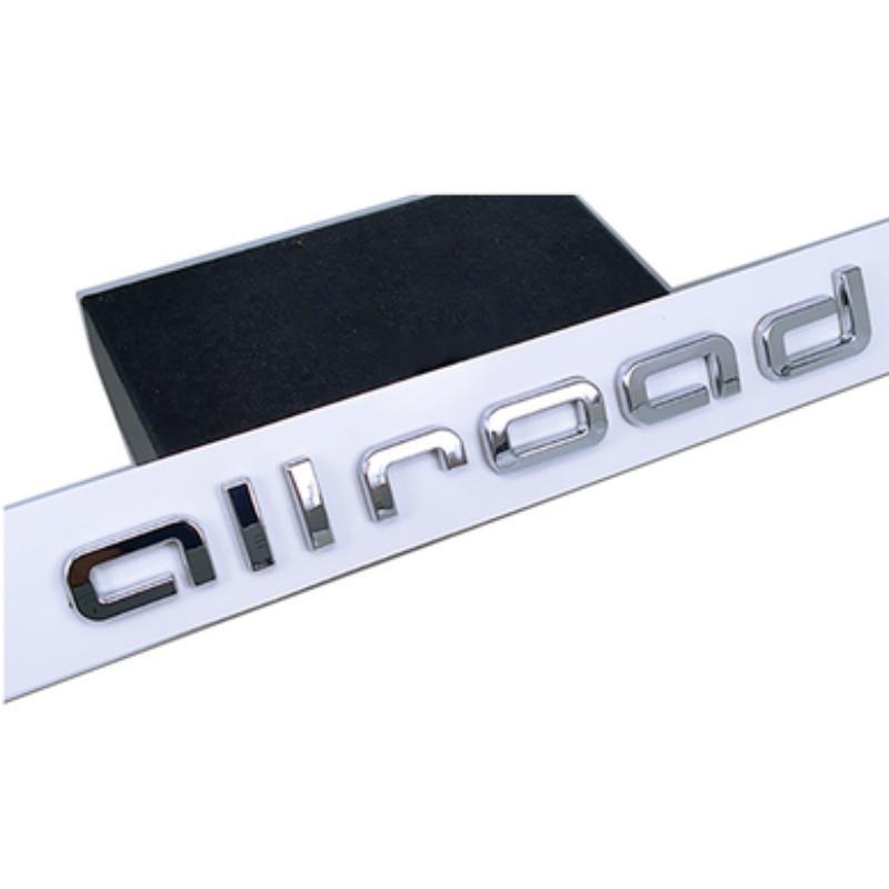 Emblemat z chromowanymi literami ABS Allroad bagażnika z tyłu