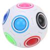 Educational Learning Rainbow Ball Stress Reliever Toy Football Cube Toy for Children Kids