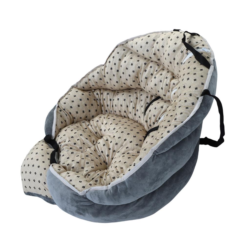 Pet Booster Car Seat Comfortable All Seasons Universal Portable Small Puppy Car Carrier Bed for Travel Camping