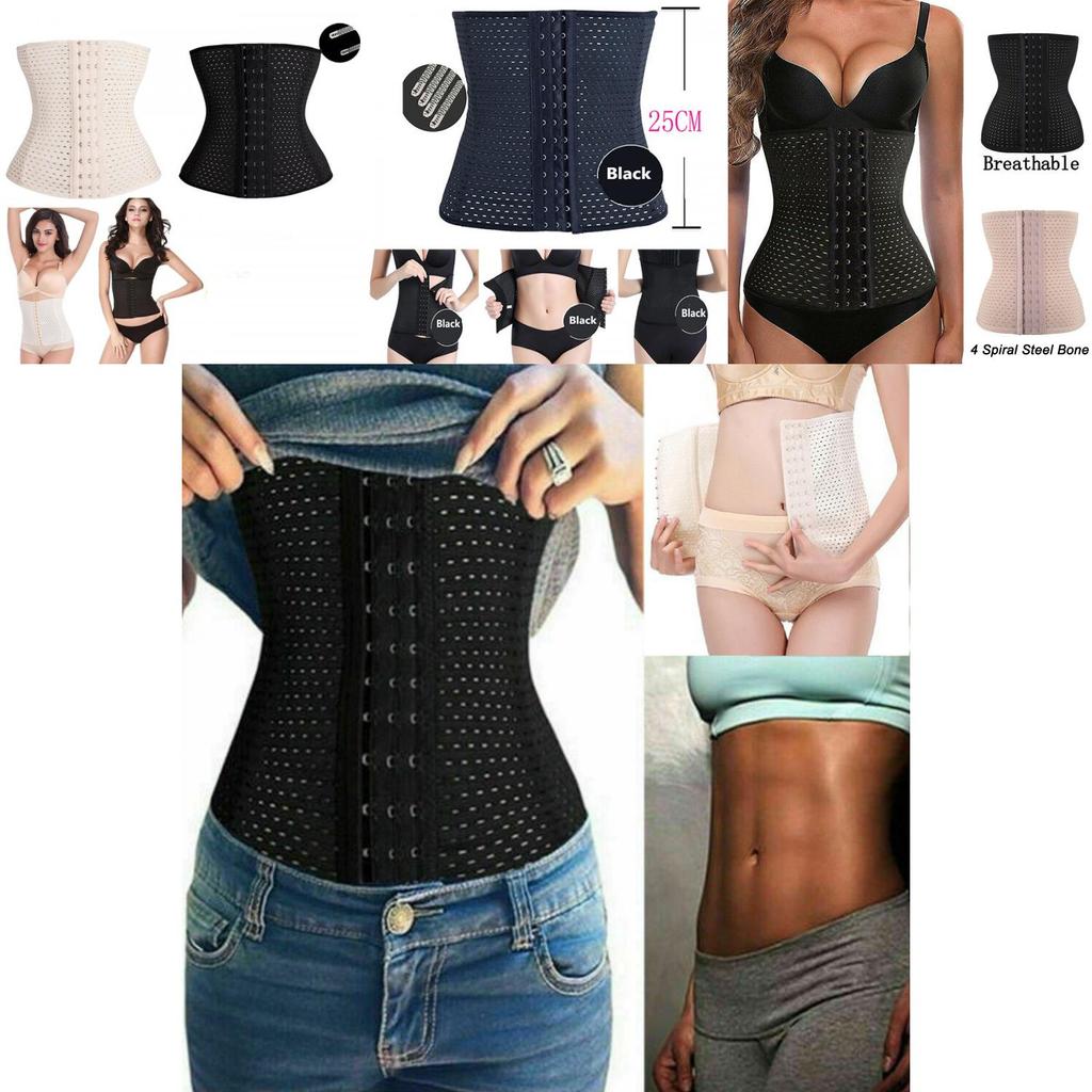Modelador Corporal Corselete Chique Feminino Abaixo do Busto Afina a Cintura Tamanhos Grandes Para Recuperação Pós-Parto
