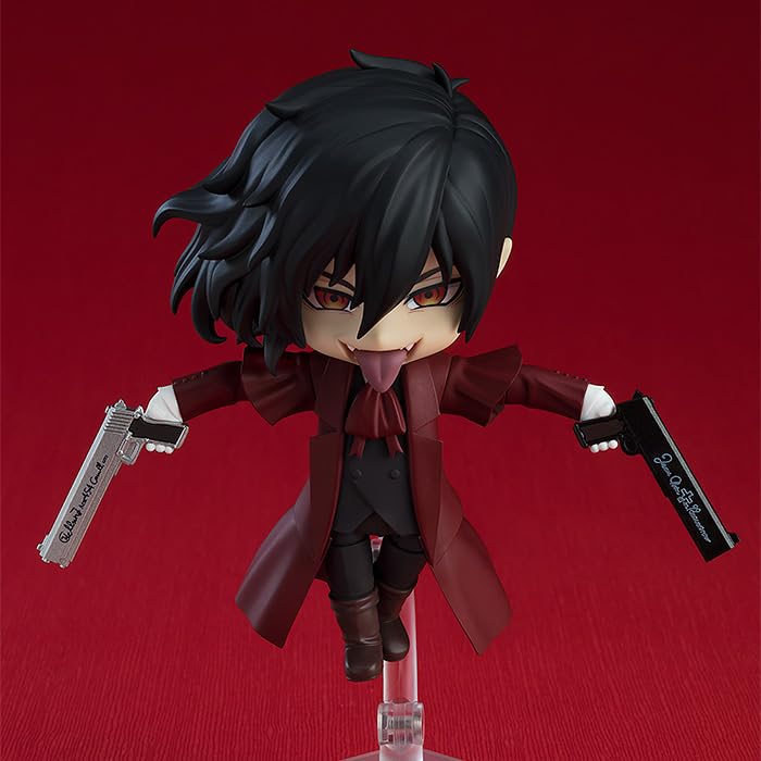 Nendoroid HELLSING OVA Alucard ikke-skala plast malt actionfigur gjensalg