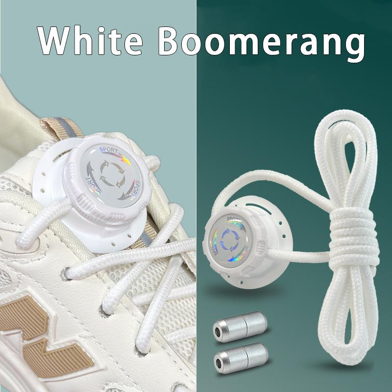 New Thick Rope Sneakers Shoelace Without Ties Swivel Buckle Shoelaces Upgrade Easy Installation Automatic Laces Shoe Accessories