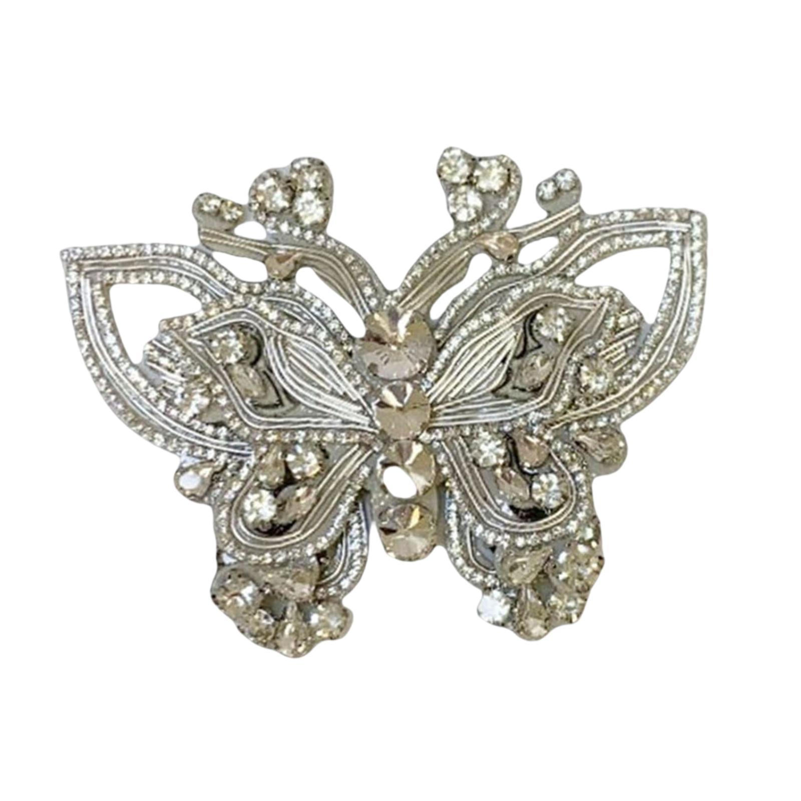 

Rhinestone Shoe Clip Fashion DIY Elegant Bridal Butterfly Shoe Bag Decoration Jewelry Shoe Charm Shoe Decoration Charm Shoe Clip