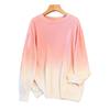 Plus Size Women's Pullover Sweater, Round Neck, Bust 150-160 cm, Fits 200-350 Jin, Style 8077