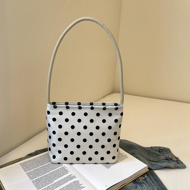 Polka Dot Bag Women's New Versatile Shoulder Bag Going Out Bag