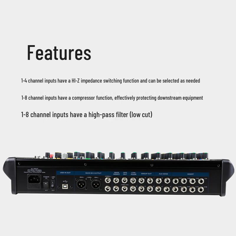 FionTu Professional Conference Analog Mixer (CN Version)