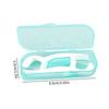 1PC - Fashionable and Convenient Dental Floss Stick Carrying Case - Comes with 10PCS Dental Floss