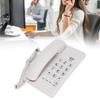 KXT504 Single Wired Corded Telephone Multifunction   Desktop Phone with Big Buttons for   Hotel(Black )