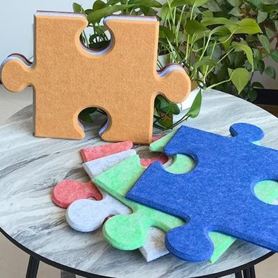 3D Puzzle Filztafel Wandaufkleber Tapete Selbstklebende Wandverkleidung Paneel für Wohnzimmer Schlafzimmer Badezimmer Heimdekoration