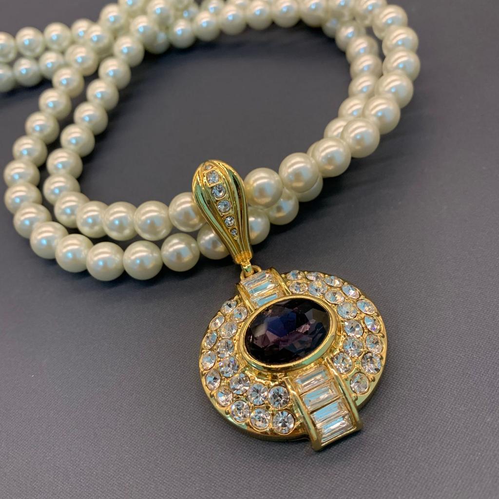 New Fashion Exaggerate Personality Leading Fashion Trend Pearl Necklace