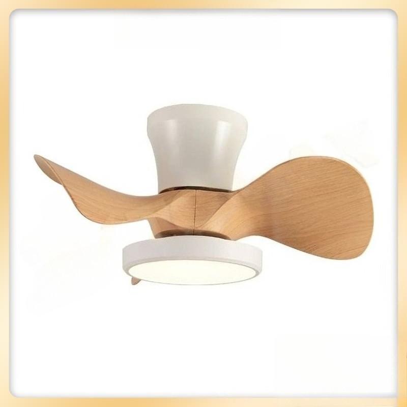 21 Inch 6-Speed Quiet Ceiling Fan Light Adjustable DC Motor Ceiling Fan Lamp Bedroom Dining Room Patio Lighting Ceiling Fan
