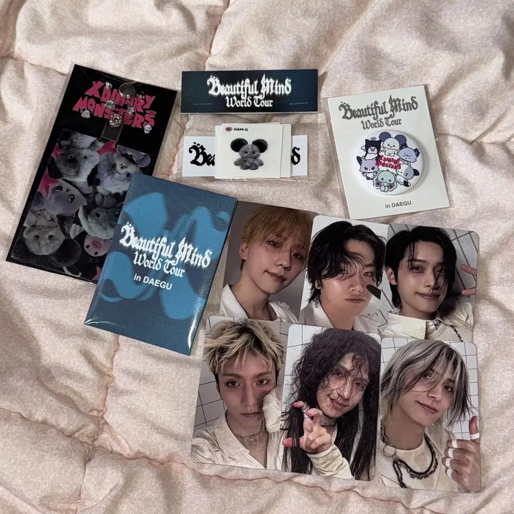 Xd's Beautiful Mind Buma World Tour Daegu Con Photocard Set