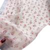2025 Hot Selling New Countryside Floral Print Fresh Flower Cotton Linen Square Scarf Shawl Fashionable Headscarf