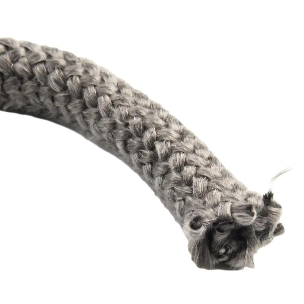Rope Seal Stove/Fire Rope Log Burner Fireplaces Boiler For Industrial Oven 3meters Length Black White Fire Rope Door Seal