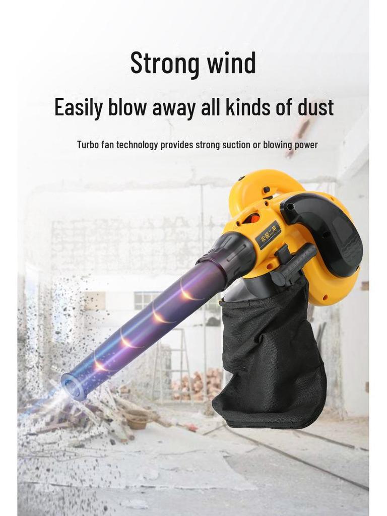 Dual-Purpose Industrial Electric Blower for Dust Removal and Inflation