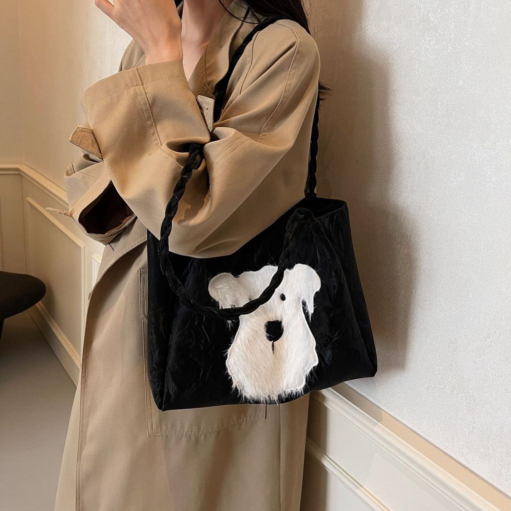 Casual Large-capacity Women's Backpack 2025 New Popular Versatile Shoulder Bag Textured Commuter Tote Bag Women