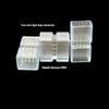 5Pcs Copper Rgb Connector Durable Gold 6/ 7/9/10/11/12/13Mm Led Strip Connector 2 Pin 3Pin 4Pin Terminals Connector Rgb
