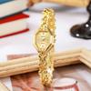 Retro Bracelet Watch Polygonal Dial Quartz Watches for Women Wristwatch