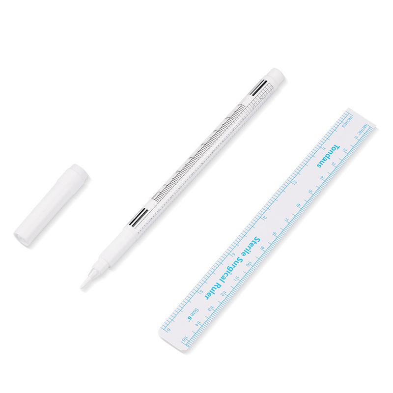 White Ink Eyebrow Marker Pen Tattoo Accessory Microblading Surgical Skin Pen