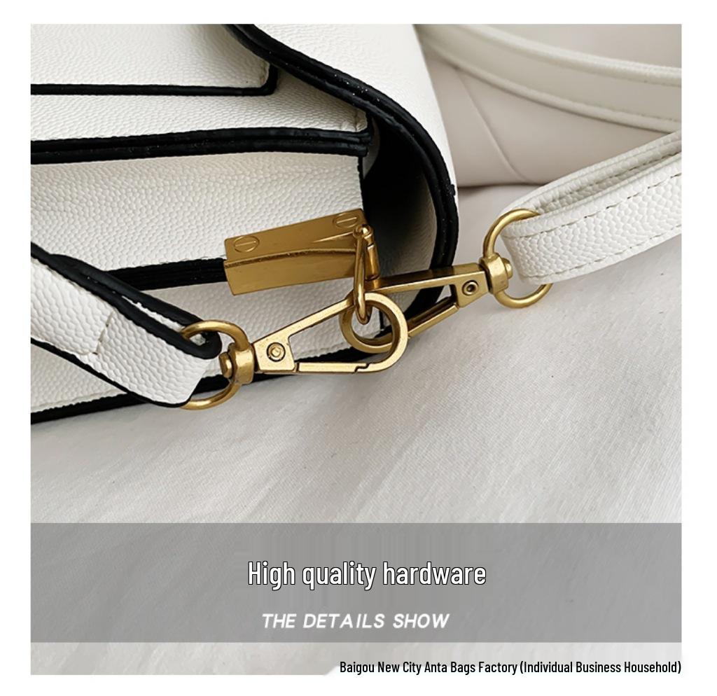 Trendige einfarbige Damen-Unterarm-Umhängetasche - Hochwertig, vielseitig, schlichtes Design