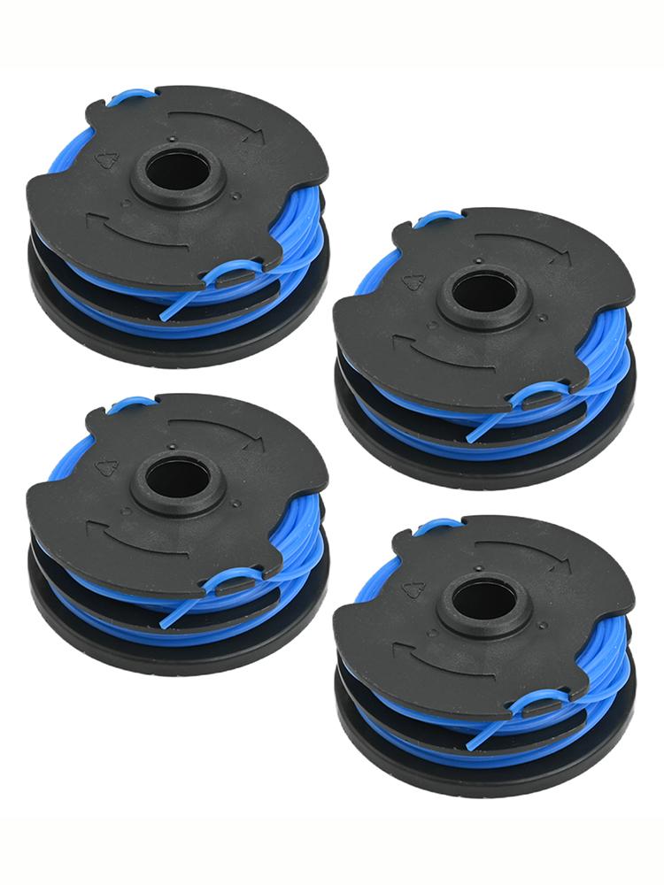 Precision Cutting Replacement Spool Set with Covers for Bauer 20115EB Trimmer from For Harbor For Freight Easy to Use