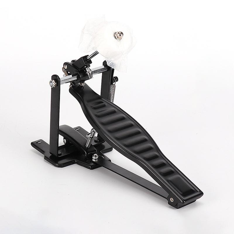 1 Stück einzelnes Fußpedal mit Trommelwollschlägel, Einzelkettenantrieb, Schlaginstrumente, Ersatz für Schlagzeug-Musikliebhaber