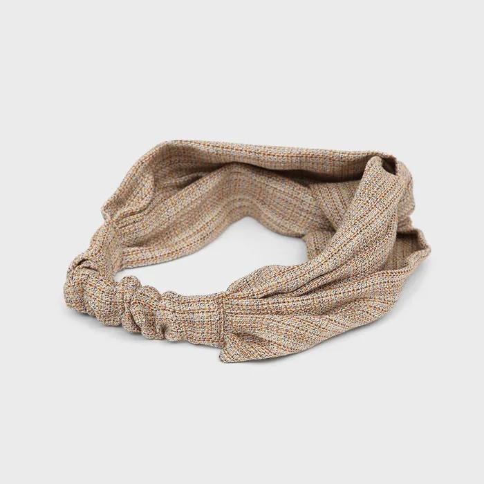 Wide Hairband CROSS HAIR BAND / OVER WIDE / EC / BR