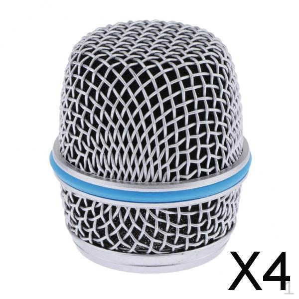 

4x Microphone Grill Head 57A 3.5 X 5cm