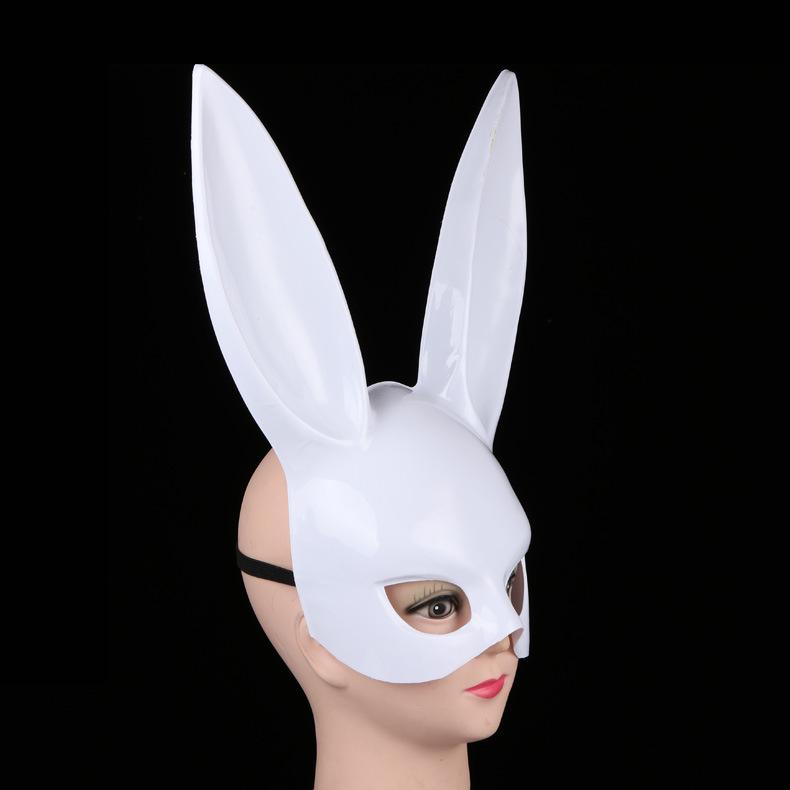Party Masks Christmas Mask Bar KTV Nightclub Halloween Masquerade Rabbit Ears Mask Bunny Mask