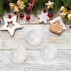 4 7 8 10CM White Polystyrene Craft Balls for DIY Wedding Party Decoration Round Foam Supplies