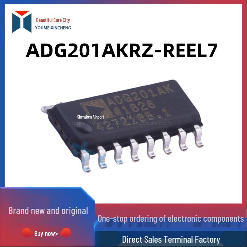 

New Original ADG201AKRZ-REEL7 SOIC-16 4-Channel SPST Switch