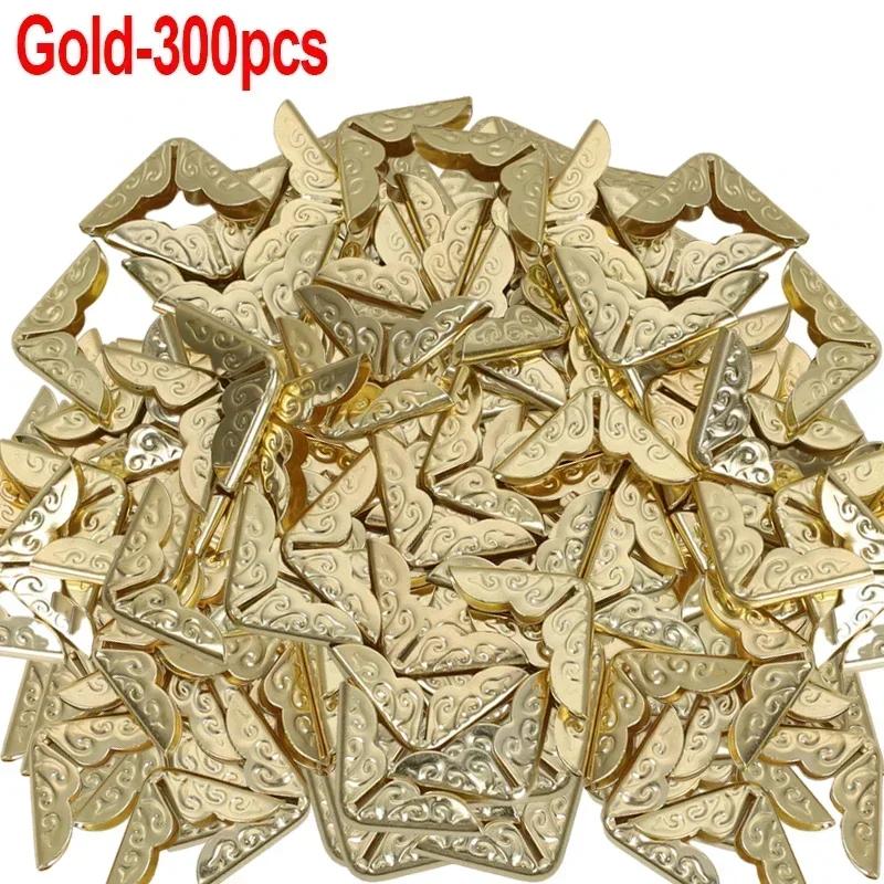 500/50x Photo Corner Protectors Albums Menus Books Folders Scrapbooking Edge Metal Corners Decoration Crafts Office Supplies