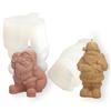 Santa Claus Silicones Mould Ornament Molds Scented Candle Molds Casting Mould Epoxy Resin Molds Craft Supplies