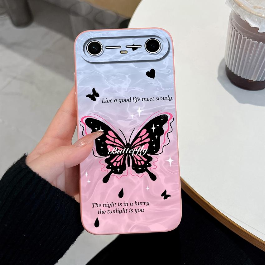 Voor Tecno Pova Slim / Spark Slim Telefoonhoes Olieverf Hart Liefde Mat Siliconen Hoesje Voor Tecno SparkSlim / PovaSlim Behuizing