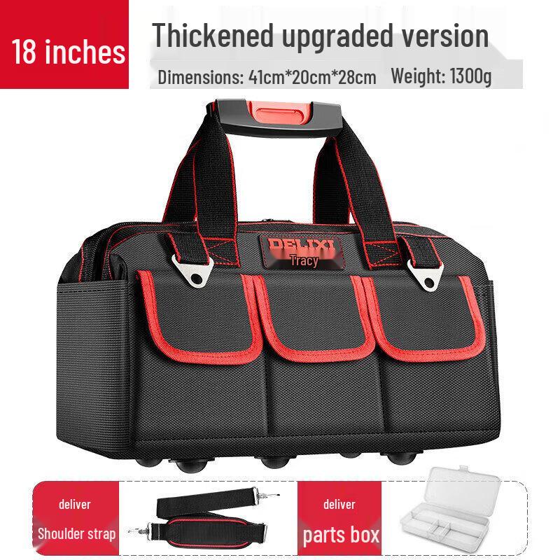 Delixi Heavy-Duty Canvas Tool Bag