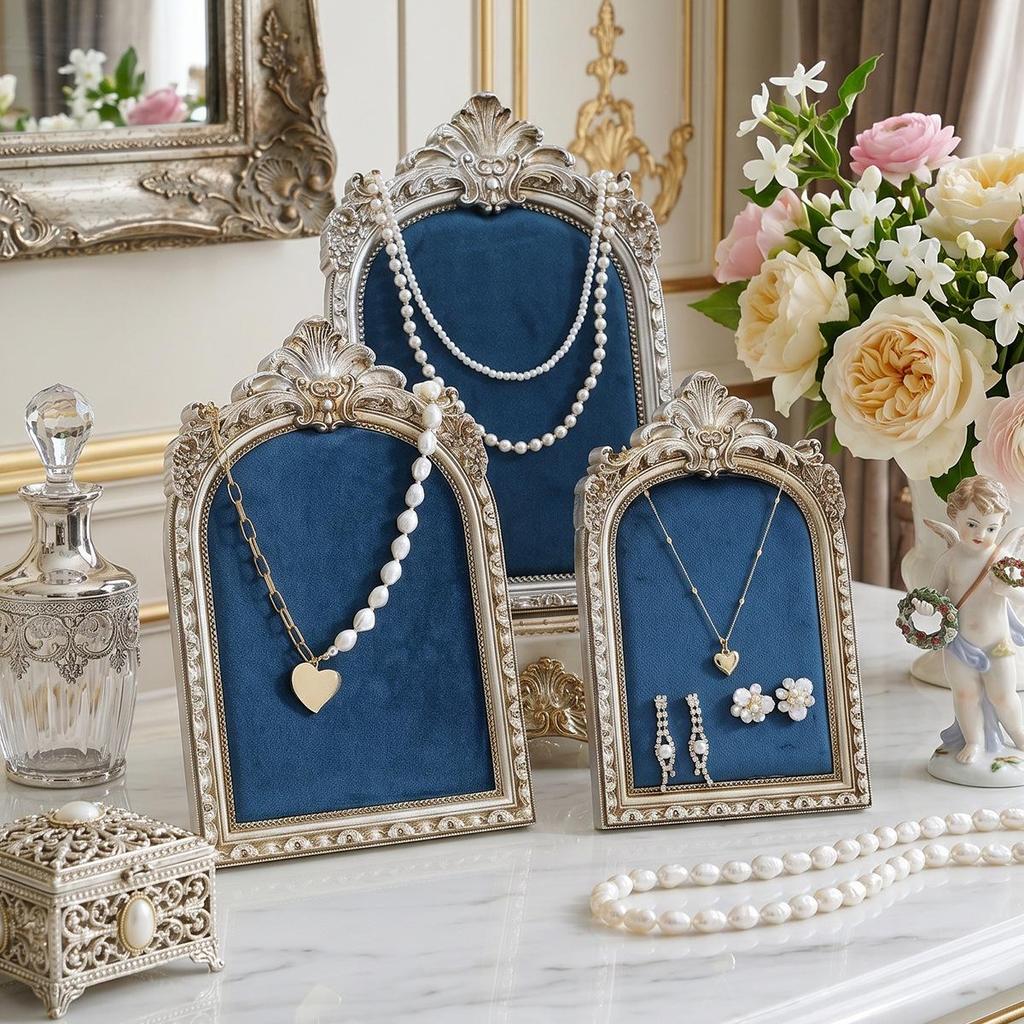 Resin Photo Frame Jewelry Display and Storage Stand