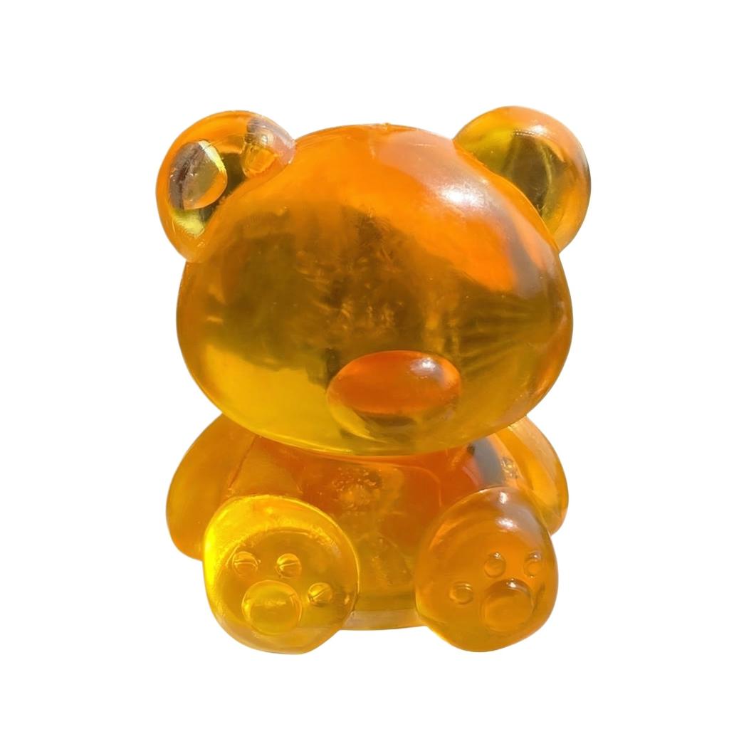 Cute Bear Nee Doh Maltose Squishy Toy Dough Colorful Sensory Toy Creative Desk Decoration Stress Relief Doll Squeeze Fidget Toy